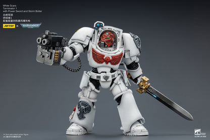 (20 FEB CUTOFF) White Scars Terminator -Warhammer 40k 1/18 Action Figure By JOYTOY