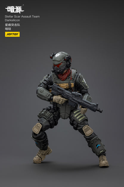 Stellar Scar Assault Team Gravelgold Action Figure by JOYTOY