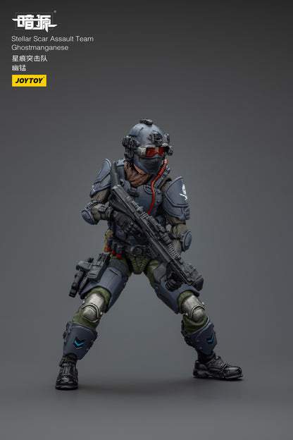 Stellar Scar Assault Team Gravelgold Action Figure by JOYTOY