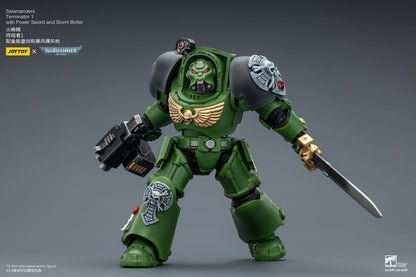 (20 FEB CUTOFF) Salamanders Terminator -Warhammer 40k 1/18 Action Figure By JOYTOY