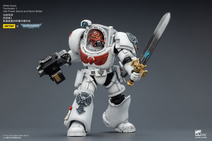 (20 FEB CUTOFF) White Scars Terminator -Warhammer 40k 1/18 Action Figure By JOYTOY