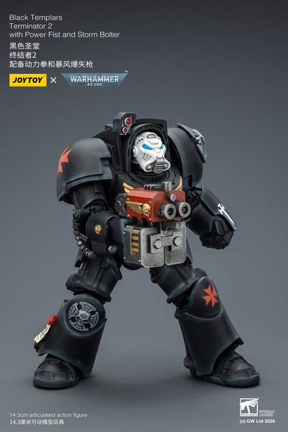 (20 FEB CUTOFF) Black Templars Terminator -Warhammer 40k 1/18 Action Figure By JOYTOY
