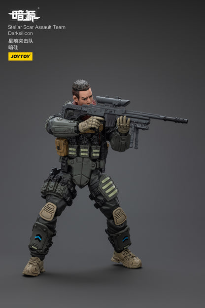 Stellar Scar Assault Team Gravelgold Action Figure by JOYTOY