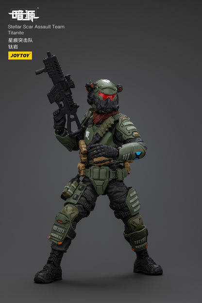 Stellar Scar Assault Team Gravelgold Action Figure by JOYTOY