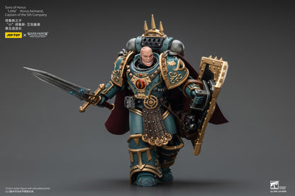Sons of Horus Little Horus Aximand Captain of the 5th Company - 1/18 Warhammer "The Horus Heresy" Action Figure By JOYTOY