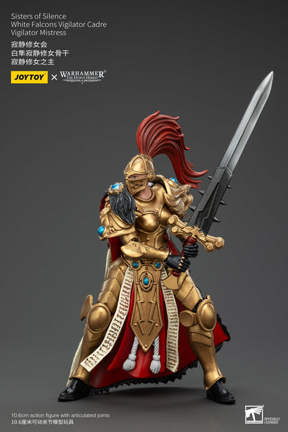 Sisters of Silence White Falcons Vigilator Cadre  - Warhammer "The Horus Heresy" 1/18 Action Figure By JOYTOY