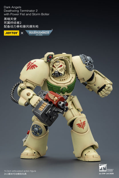 (20 FEB CUTOFF) Dark Angels Deathwing Terminator -Warhammer 40k 1/18 Action Figure By JOYTOY