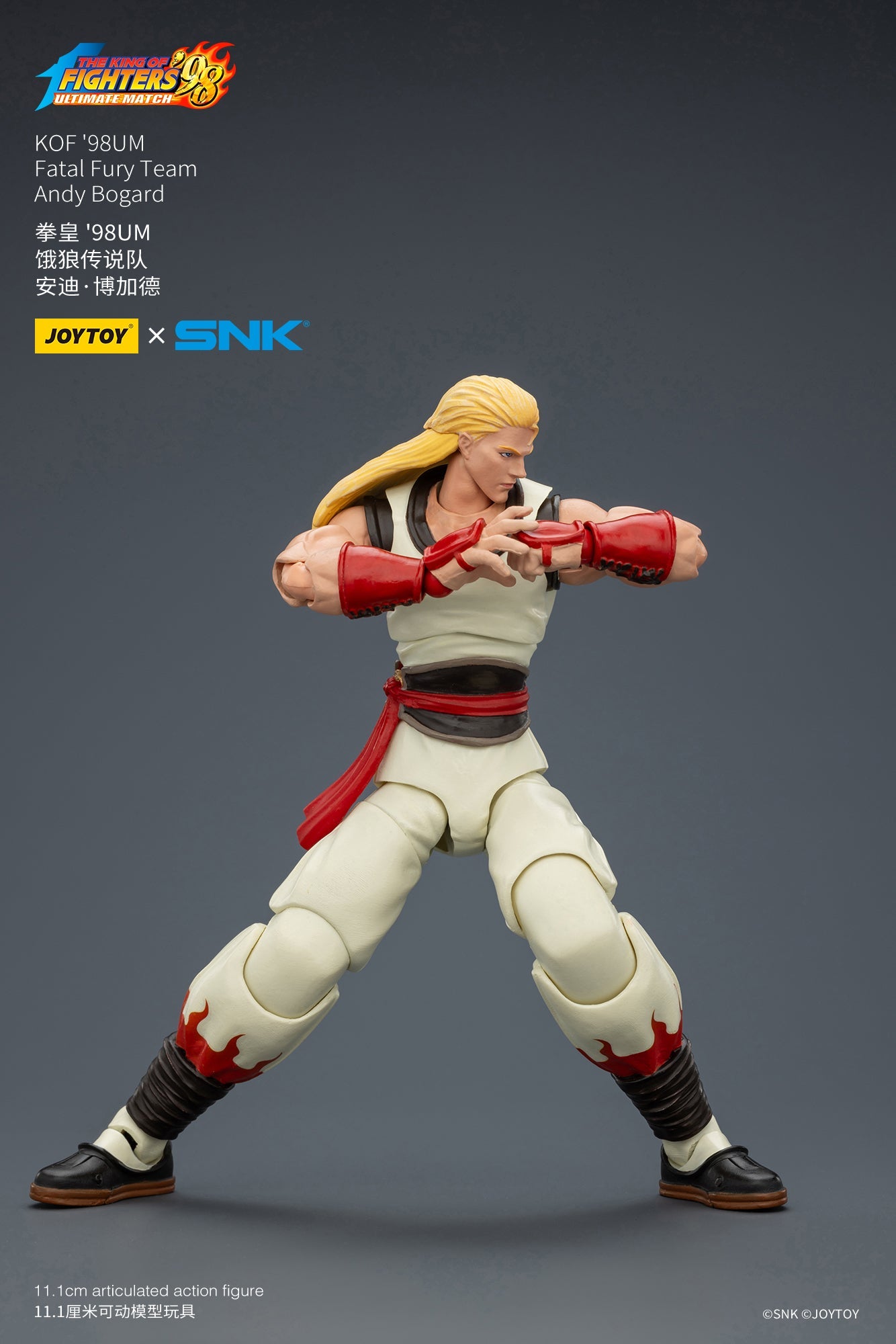 (Deadline: 25/1) KOF '98UM Fatal Fury Team -Warhammer 40k 1/18 Action Figure By JOYTOY