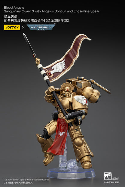 Blood Angels Sanguinary Guard - 1/18 warhammer 40k Action Figure By JOYTOY