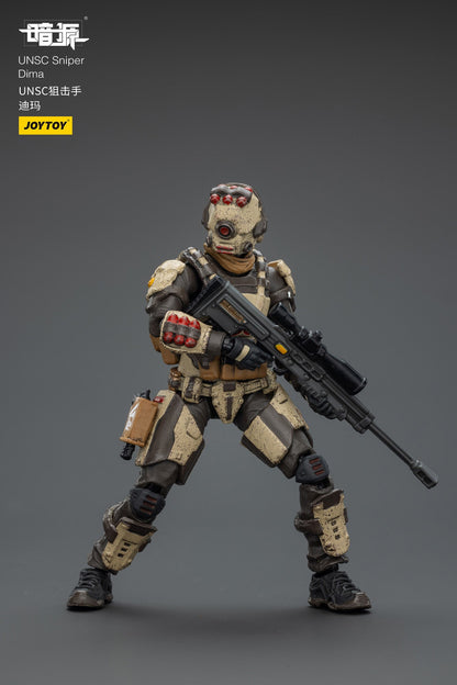 1/25 UNSC WAVE 1  & Steel Ride Corps Wave 1- 1/25 Dark Source Action Figure By JOYTOY