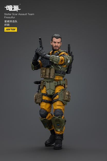 Stellar Scar Assault Team Gravelgold Action Figure by JOYTOY