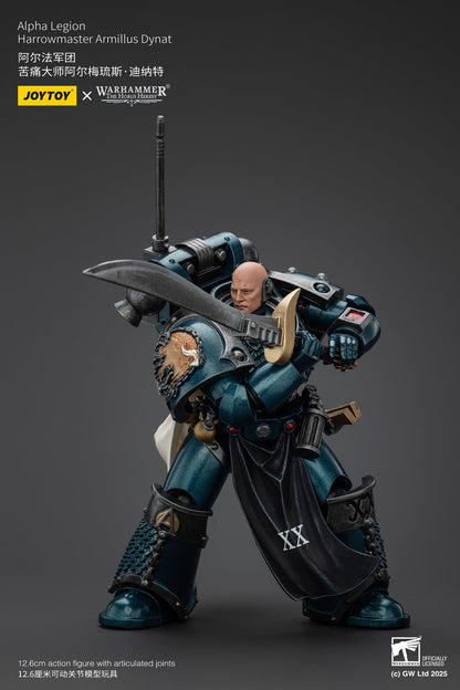 Alpha Legion Harrowmaster Armillus Dynat - Warhammer "The Horus Heresy" 1/18 Action Figure By JOYTOY