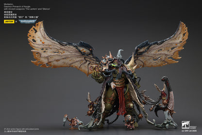 Mortarion,Daemon Primarch of Nurgle with Ancient weapons 'The Lantern' and 'Silence'  - "Warhammer 40K" 1/18 Action Figure By JOYTOY