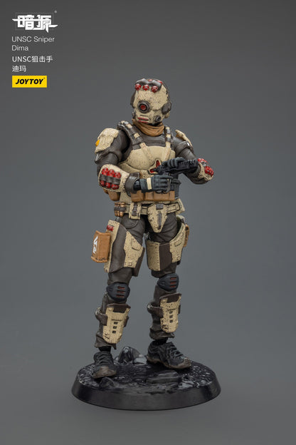 1/25 UNSC WAVE 1  & Steel Ride Corps Wave 1- 1/25 Dark Source Action Figure By JOYTOY