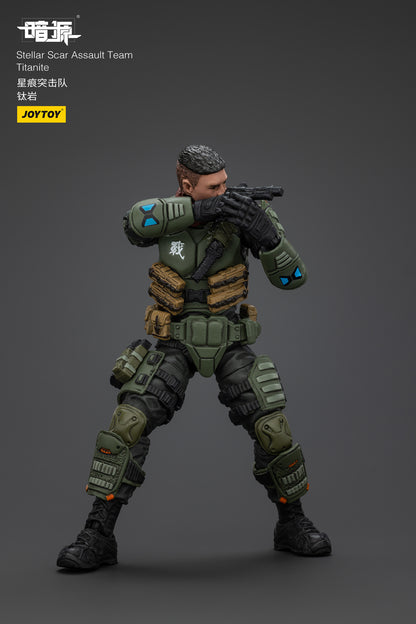Stellar Scar Assault Team Gravelgold Action Figure by JOYTOY