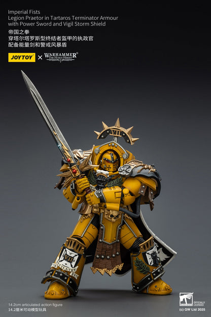 "The Horus Heresy" Imperial Fists -Warhammer 30k 1/18 Action Figure By JOYTOY