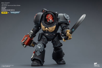 (20 FEB CUTOFF) Black Templars Terminator -Warhammer 40k 1/18 Action Figure By JOYTOY
