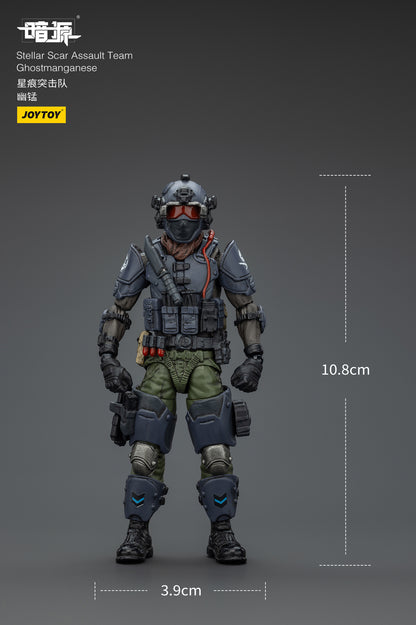 Stellar Scar Assault Team Gravelgold Action Figure by JOYTOY