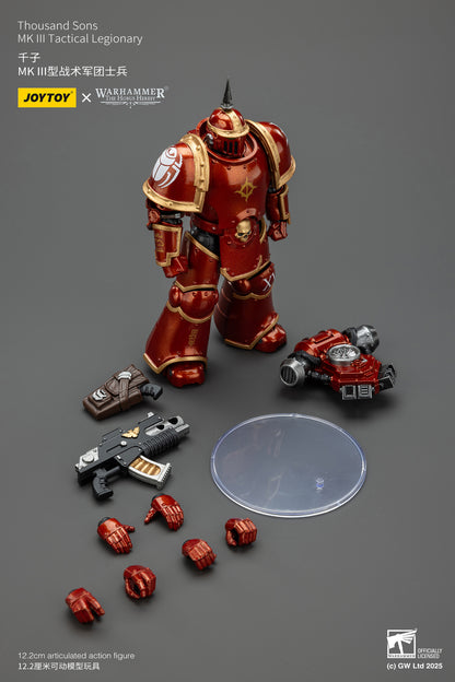 Warhammer MK lll Tactical Legionary Set - Warhammer "The Horus Heresy" 1/18 Action Figure By JOYTOY