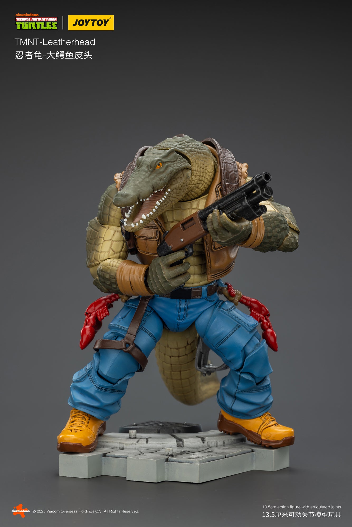 TMNT - Leatherhead - TMNT 1/18 Action Figure by JOYTOY – HiveWillGrow