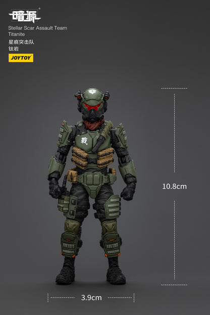 Stellar Scar Assault Team Gravelgold Action Figure by JOYTOY