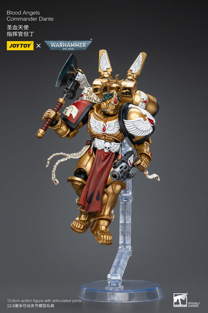 (ReRun) Blood Angels Commander Dante - Warhammer 40K Action Figure By JOYTOY