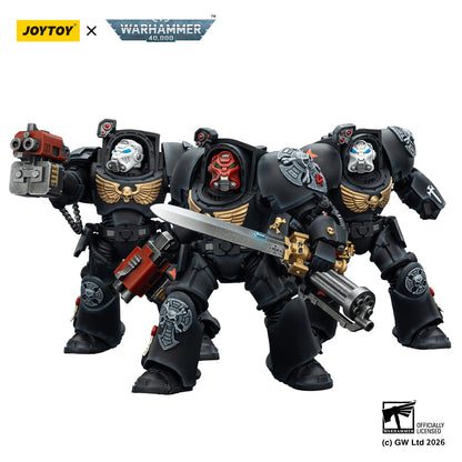 (20 FEB CUTOFF) Black Templars Terminator -Warhammer 40k 1/18 Action Figure By JOYTOY