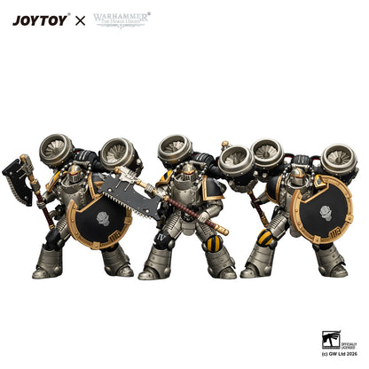 (20/6 CUTOFF)Iron Warriors MkII Assault Sergeant & Legionary - Primarch-Warhammer 40k 1/18 Action Figure By JOYTOY