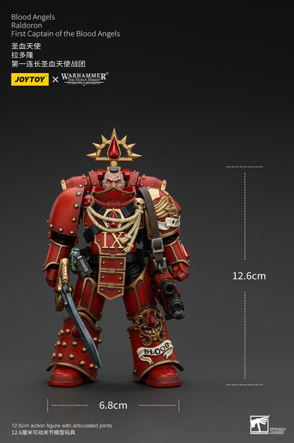 Blood Angels Raldoron First Captain of the Blood Angels - Warhammer "The Horus Heresy" Action Figure By JOYTOY