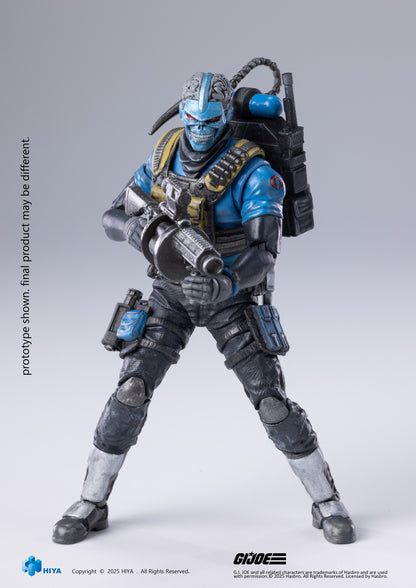 HIYA Exquisite Mini Series 1/18 Scale 4 Inch G.I.Joe Range Viper Action Figure