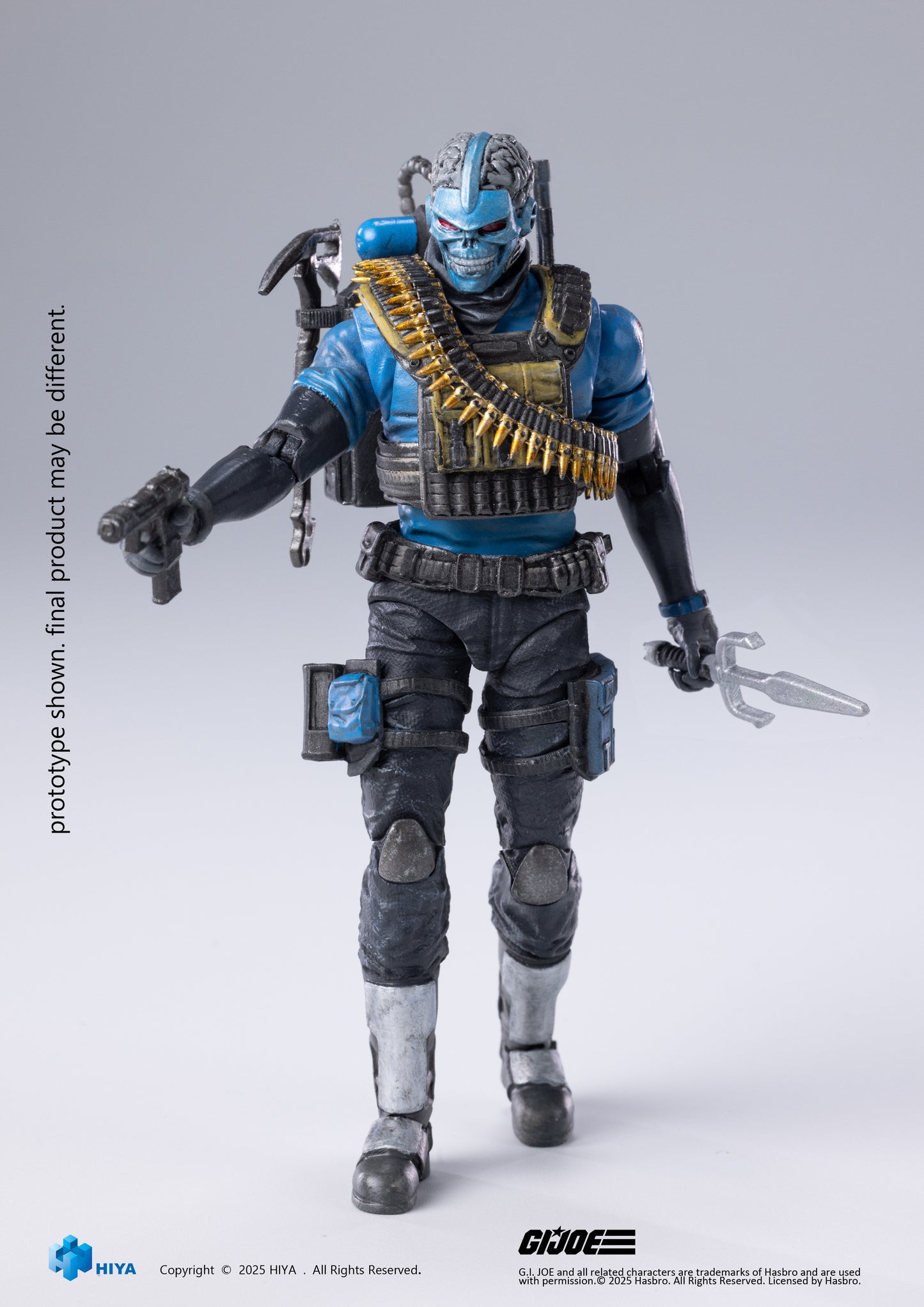 HIYA Exquisite Mini Series 1/18 Scale 4 Inch G.I.Joe Range Viper Action Figure