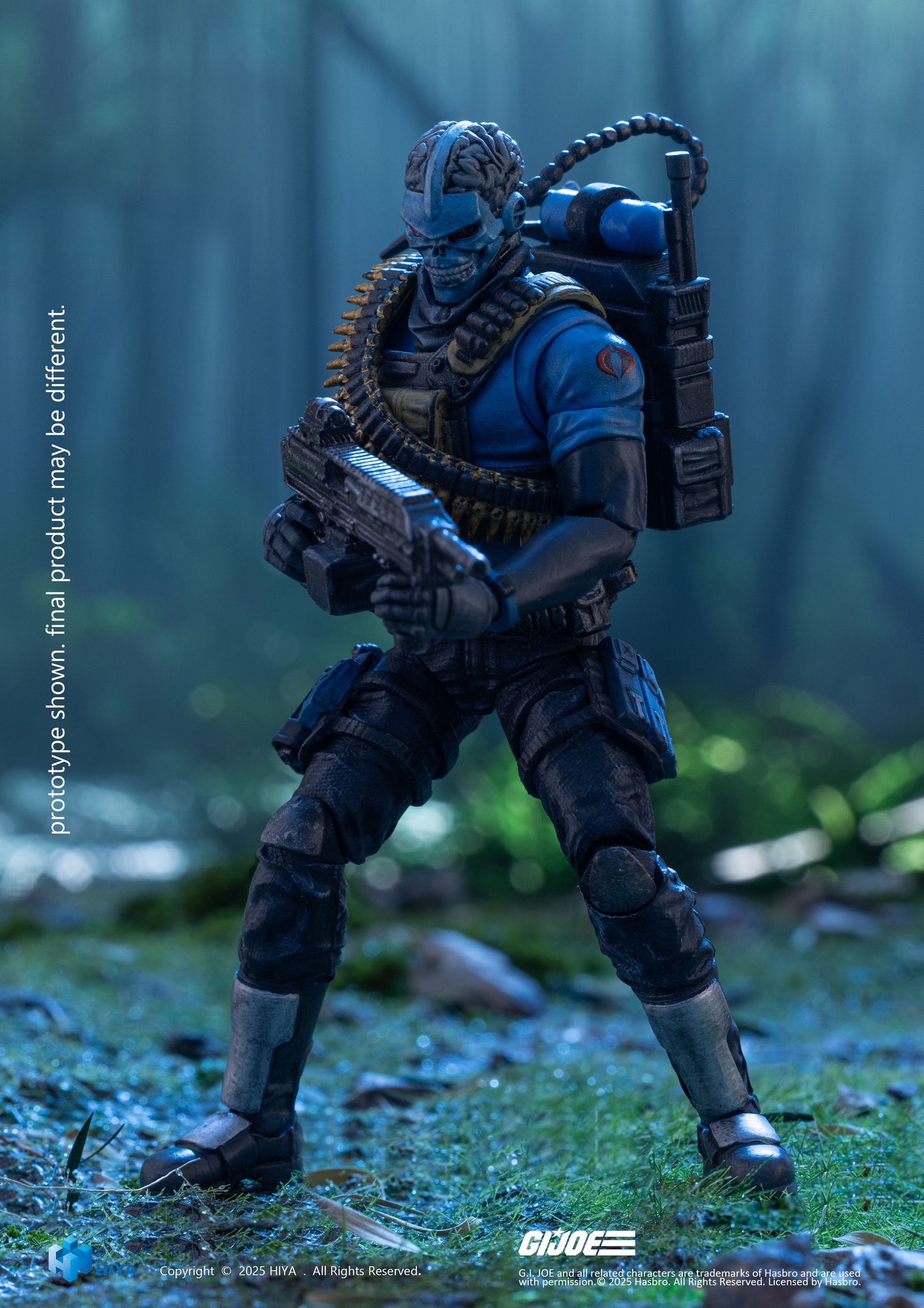 HIYA Exquisite Mini Series 1/18 Scale 4 Inch G.I.Joe Range Viper Action Figure