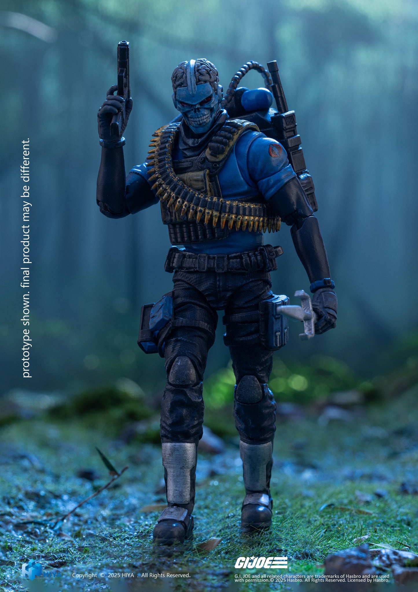 HIYA Exquisite Mini Series 1/18 Scale 4 Inch G.I.Joe Range Viper Action Figure