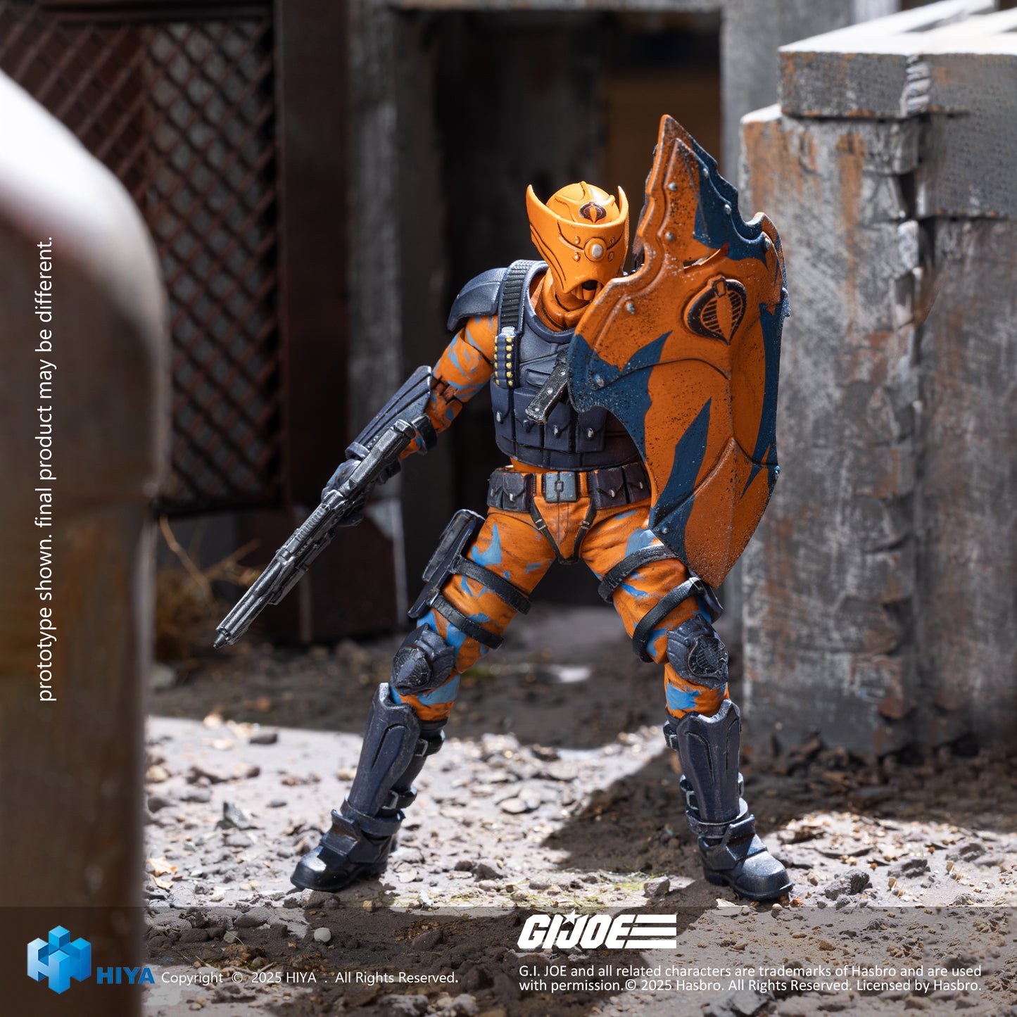G.I.Joe Alley Viper Exquisite Mini Series - 1/18 Scale Action Figure By HIYA Toys