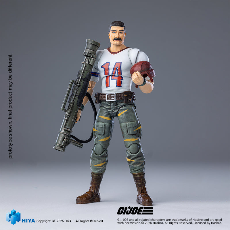 (30/6 CUT OFF) 1/18 G.I.Joe BAZOOKA Tiger Force Version - Exquisite Mini Series Action Figure By HIYA Toys