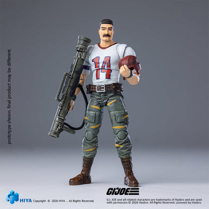 (30/6 CUT OFF) 1/18 G.I.Joe BAZOOKA Tiger Force Version - Exquisite Mini Series Action Figure By HIYA Toys