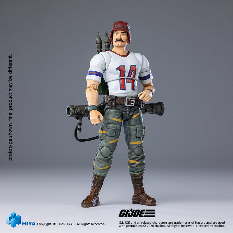 (30/6 CUT OFF) 1/18 G.I.Joe BAZOOKA Tiger Force Version - Exquisite Mini Series Action Figure By HIYA Toys