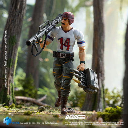 (30/6 CUT OFF) 1/18 G.I.Joe BAZOOKA Tiger Force Version - Exquisite Mini Series Action Figure By HIYA Toys