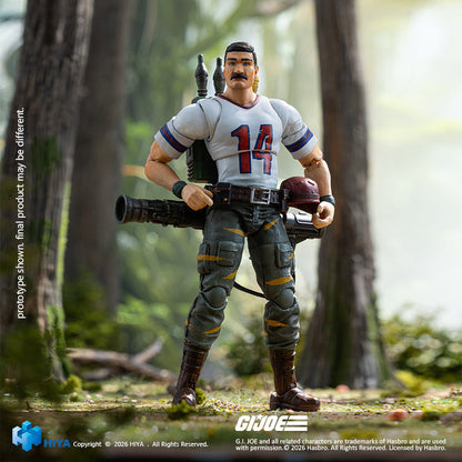 (30/6 CUT OFF) 1/18 G.I.Joe BAZOOKA Tiger Force Version - Exquisite Mini Series Action Figure By HIYA Toys