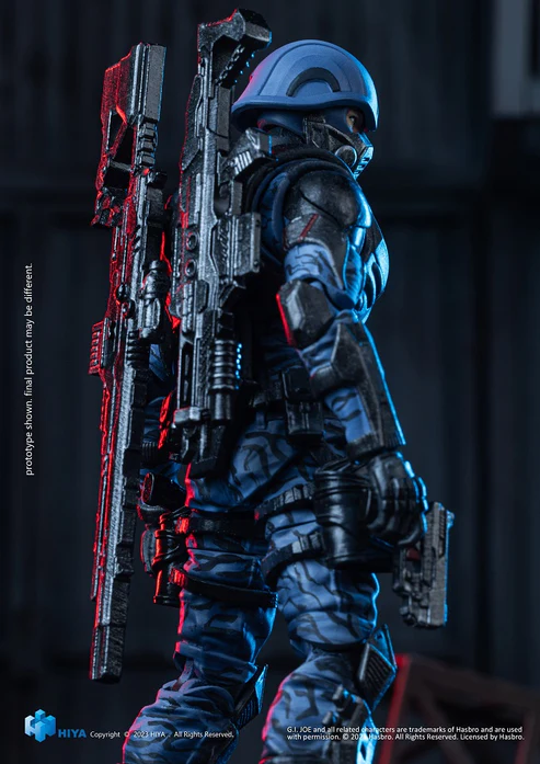 G.I.Joe Cobra Trooper Exquisite Mini Series 1/18 Scale - Action Figure By HIYA Toys