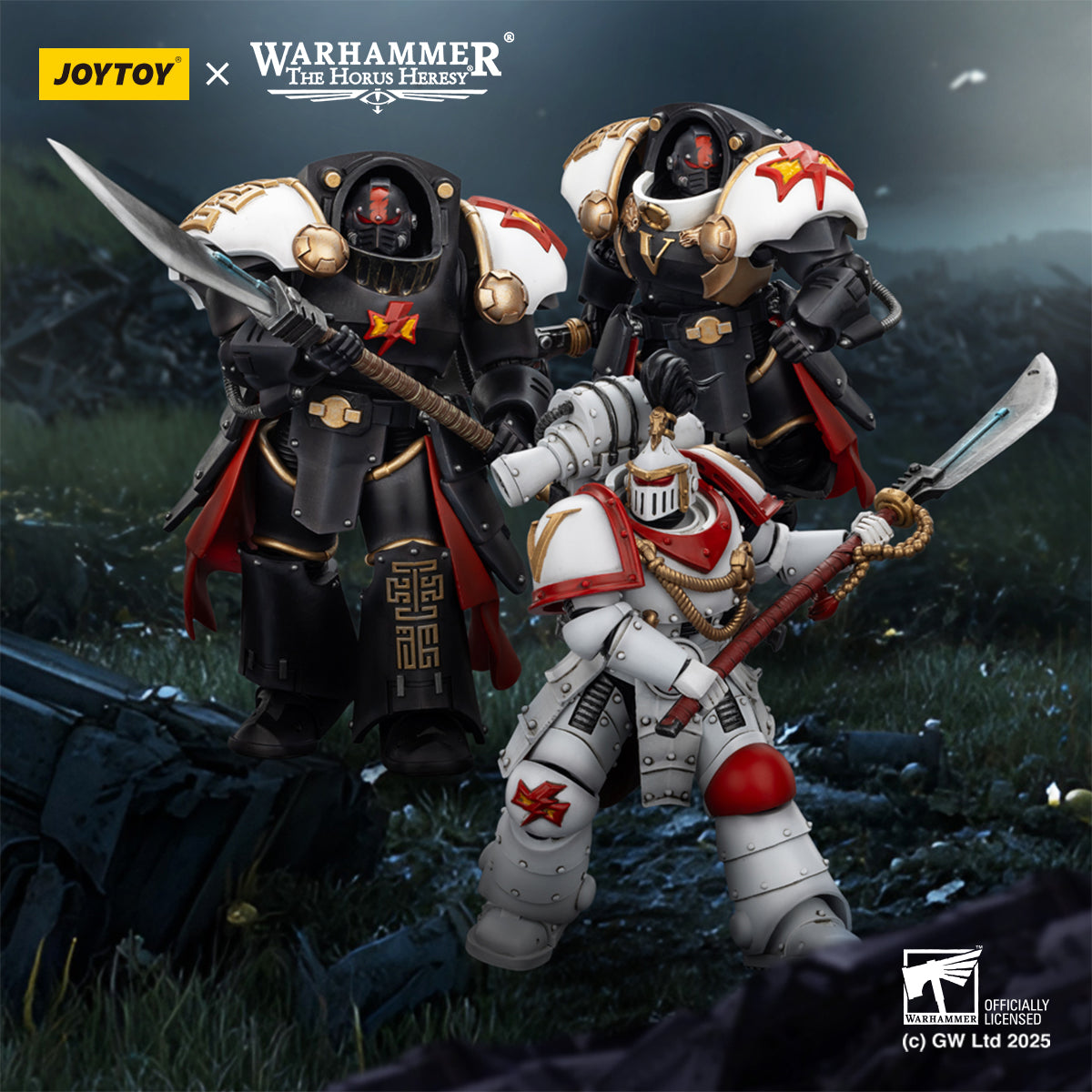 White Scars Legion - "Warhammer "The Horus Heresy 1/18 Action Figure By JOYTOY