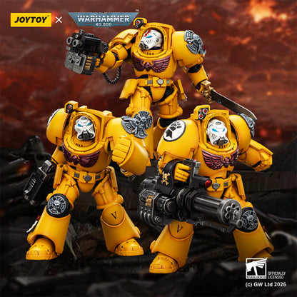 (20 FEB CUTOFF) Imperial Fists Terminator-Warhammer 40k 1/18 Action Figure By JOYTOY