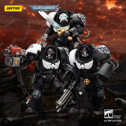 (20 FEB CUTOFF) Raven Guard Terminator -Warhammer 40k 1/18 Action Figure By JOYTOY