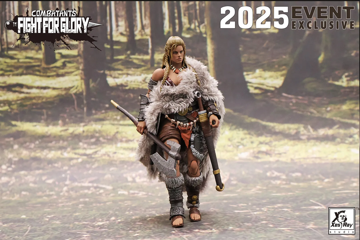 Xesray Studio 1/12 Combatants - Golden Hildr Action Figure