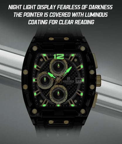 NAVIFORCE 7105-High-Quality Waterproof Watch