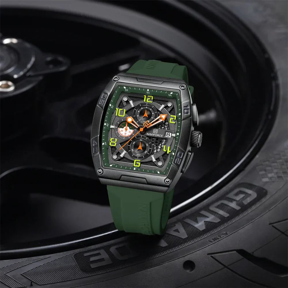 NAVIFORCE 8052-Business Quartz Timepiece for Men
