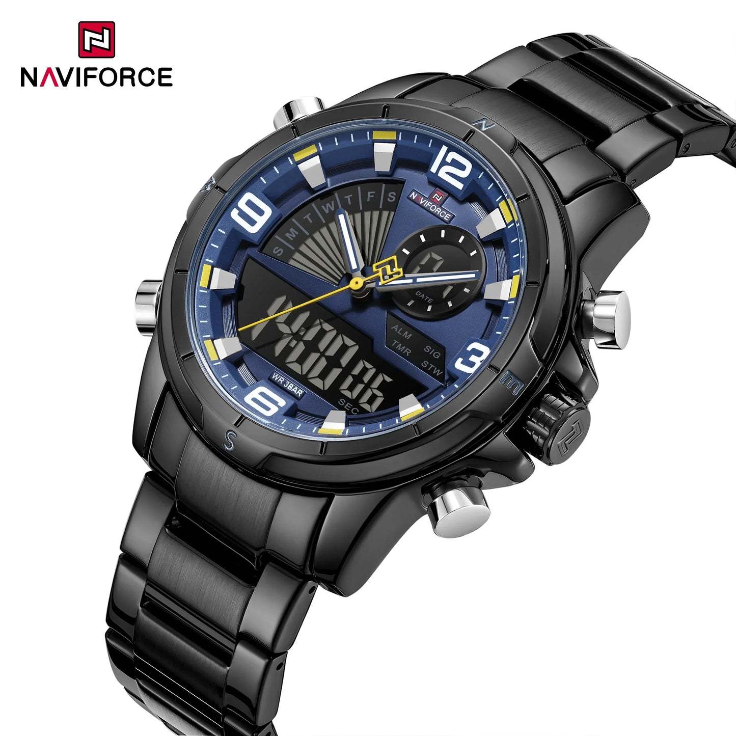 NAVIFORCE Watch 9257 Business Waterproof  Quartz Watch.