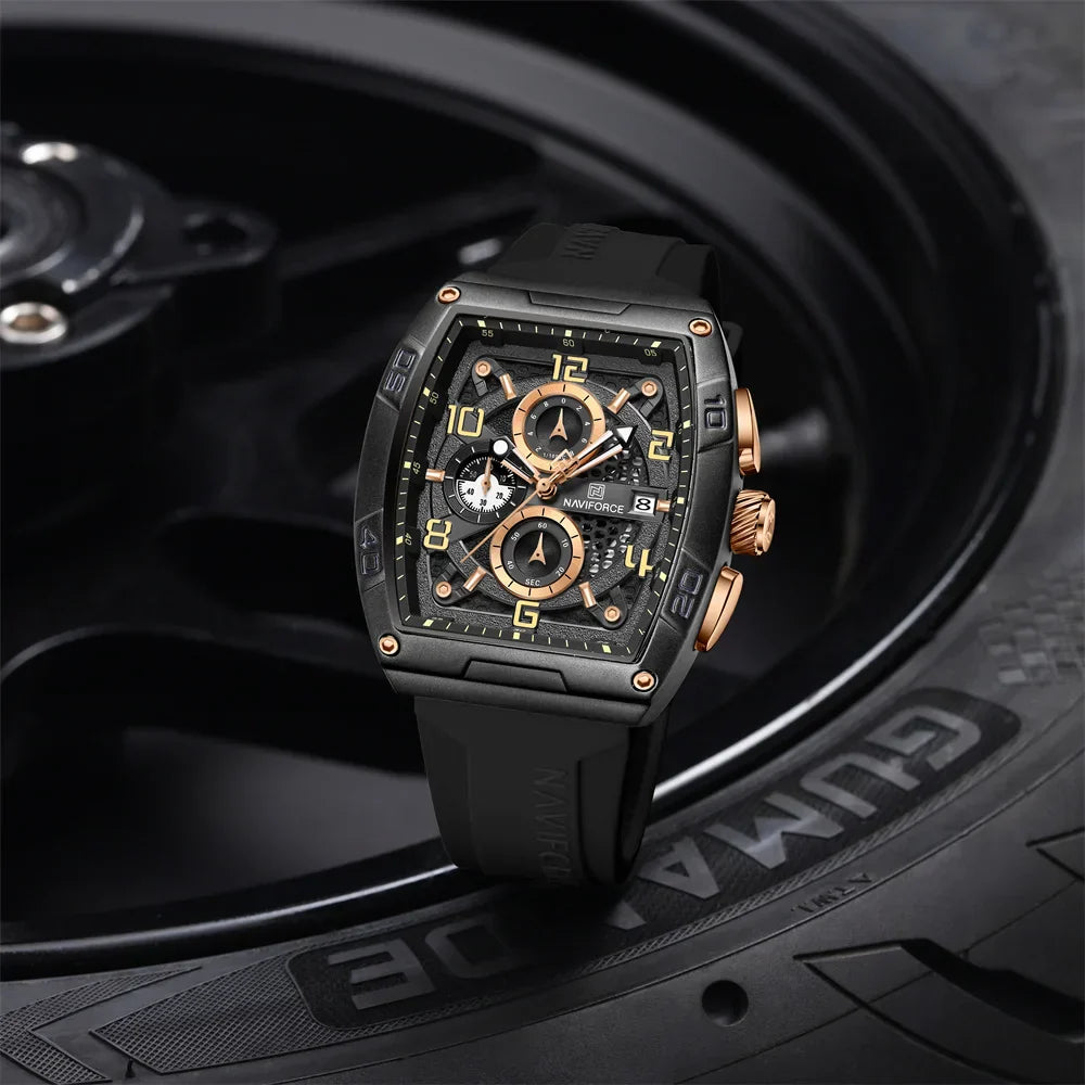 NAVIFORCE 8052 -Business Quartz Timepiece for Men