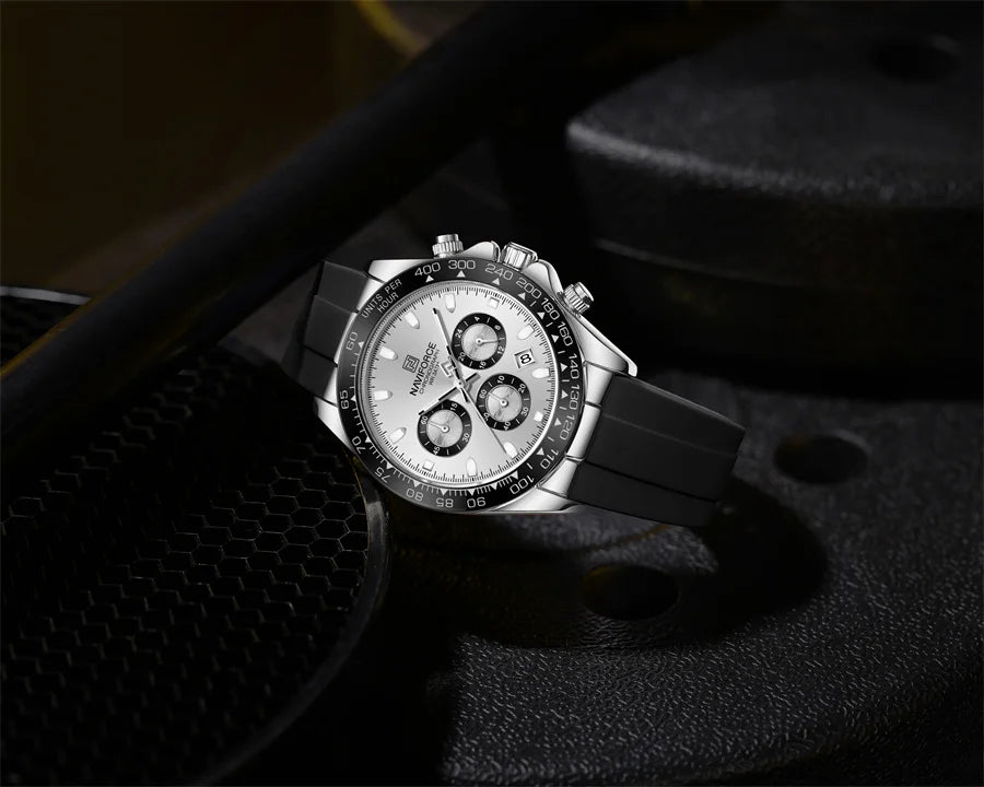 NAVIFORCE 8054 - Men's Waterproof Quartz Watch
