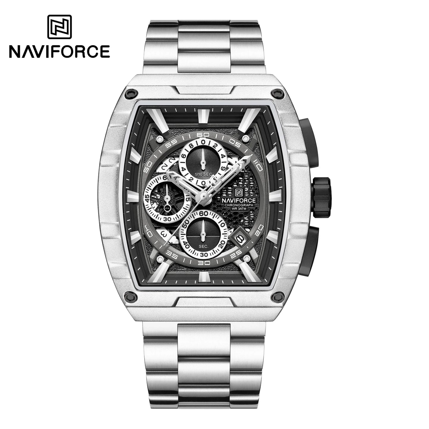NAVIFORCE Watch 8066 Business Waterproof  Quartz Watch.